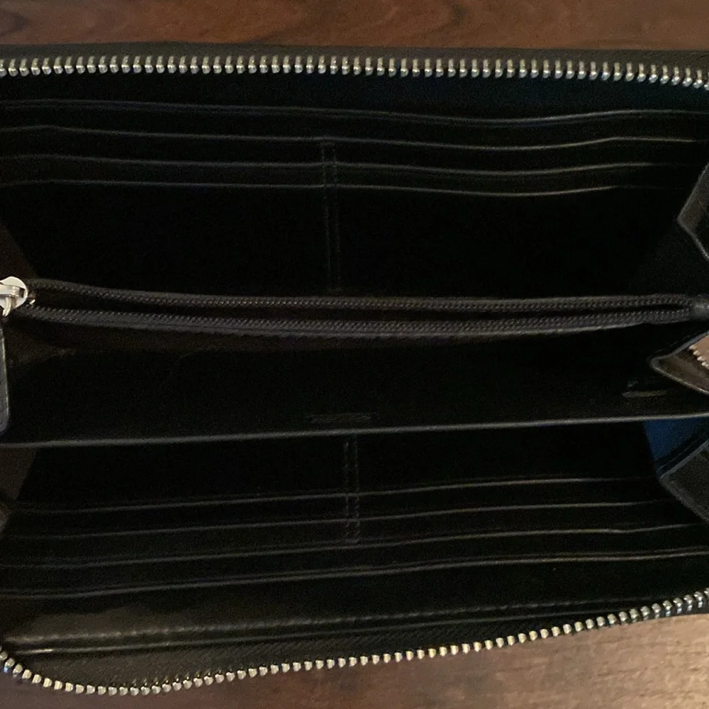 Coach Zip Around Wallet